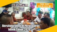 Para Kasi Korem 033/WP Bersilaturahmi di Perayaan Imlek Tahun 2020