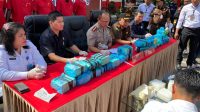 Polresta Barelang Musnahkan Barang Bukti 29 Kg Sabu