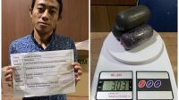 Petugas Bea Cukai Bandara Hang Nadim Berhasil Mencgah Sabu Seberat 303 Gram