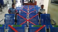 Cegah Corona Virus Bandara Hang Nadim dan RS BP Batam Mulai Berlakukan Social Distancing