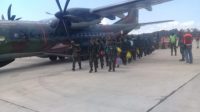 Puluhan Prajurit TNI Tiba di RSKI Covid-19 Galang
