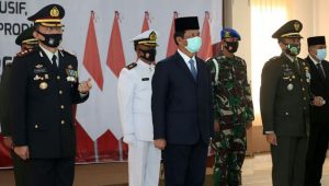 Wali Kota Batam Hadiri Upacara HUT Bhayangkara ke 74