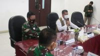 Pangkogabwilhan I Dampingi Kepala BNPB Konferensi Pers di Wisma Atlit