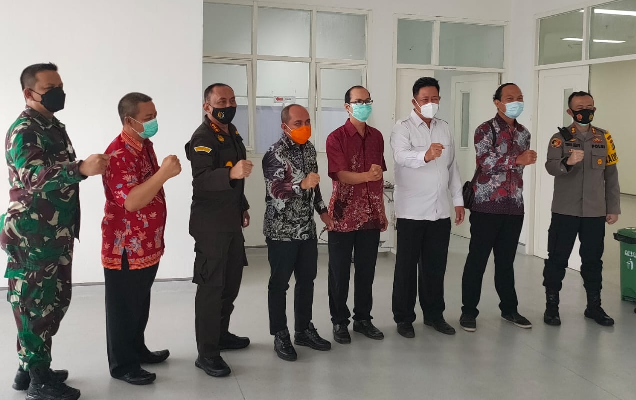 Walikota Maulan Aklil Bersama Pimpinan Forkopimda Pangkalpinang Siap Menjadi Orang Pertama Yang Akan Disuntik Vaksin Covid Sinovac