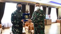 Danlantamal VIII Terima Kunjungan Dan Lanudsri Manado