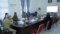 Pemkab Asahan Ikuti Rapat Koordinasi Satgas Covid-19 Secara Virtual Dengan Gubernur Sumut