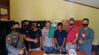 Polsek Sutera Ciduk 3 Pria Tengah Asyik Pesta Ganja