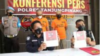 Miliki Narkoba, 2 Warga Ditangkap Polres Tanjungpinang