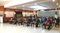 Bupati Asahan dan Unsur Forkopimda Kabupaten Asahan Ikuti Rakor Virtual Evaluasi Perkembangan Pelaksanaan PPKM Mikro