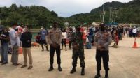 Polsek Serasan Laksanakan Pengecekan K.M Bahtera Nusantara 01 di Pelabuhan Tanjung Setelung