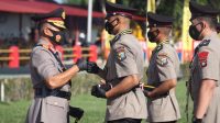 Kapolda Kepri Pimpin Upcara Penutupan Pendidikan dan Pelantikan Bintara Polri T.A. 2020/2021