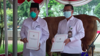 Presiden Jokowi Serahkan Hewan Kurban di Masjid Istiqlal