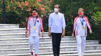 Presiden Jokowi Berikan Penghargaan untuk Atlet Olimpiade Tokyo 2020