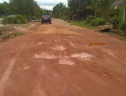 Masyarakat Mangka, Mabat,Bukit layang dan Penyamun Keluhkan Jalan Yang Rusak Parah