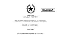 Presiden Jokowi Terbitkan Perpres 86/2021 tentang Desain Besar Olahraga Nasional