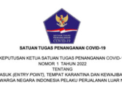 COVID-19 Task Force Issues New Decree for Indonesian Citizens Traveling Abroad