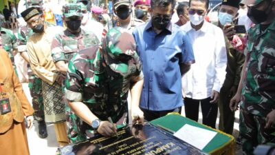 Pemko Batam Apresiasi Peresmian Kampung Pancasila yang Digagas TNI