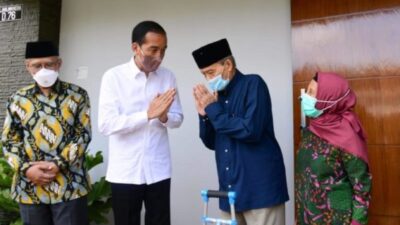 President Jokowi Visits Former Muhammadiyah Chair