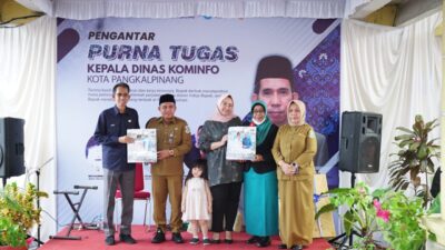 Hadiri Pengantar Purna Tugas Kadis Kominfo PGK, Molen : Pak Sarbini Pensiun Tanpa Ada Masalah