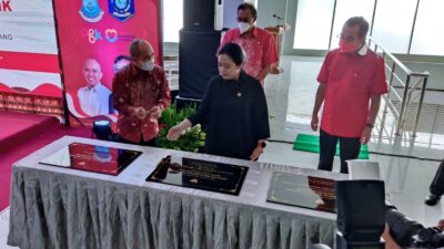 Ketua DPR RI Puan Maharani Resmikan Gedung Rawat Jalan UPTD RSUD Depati Hamzah, Molen : Memberi Semangat Bagi Pangkalpinang