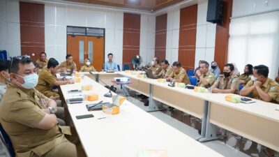 Gelar Rakor, Sekda Kota Pangkalpinang Bersama Dinas PU Bahas RTRW Soal TPU Percontohan dan Pola Ruang Laut
