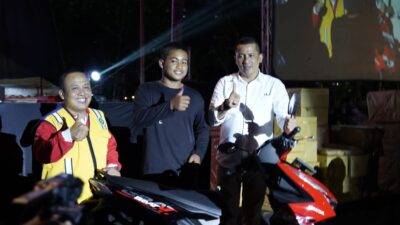 Malam Puncak Gebyar PUPR Ke 77, Pemkab Meranti Bagikan Kupon Berhadiah