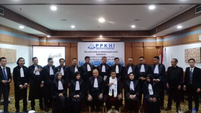 Setelah Pelantikan Hari Ini, Besok PPKHI Batam Pengambilan Sumpah di Pengadilan Negeri Kepulauan Riau