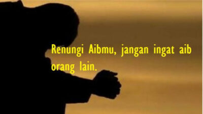 Jangan Mengumbar Aib Orang Lain