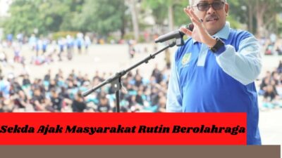 Sekda Ajak Masyarakat Rutin Berolahraga