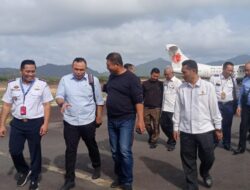 Gandeng  3 Orang Kasi, Kajari Natuna Tinjau Bandara Letung