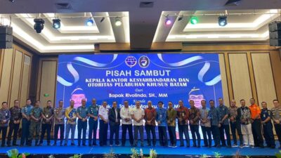 Pisah Sambut Kepala Kantor KSOP Khusus Batam