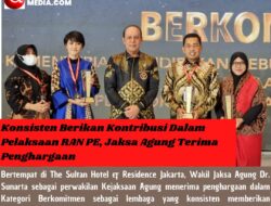 Konsisten Berikan Kontribusi Dalam Pelaksaan RAN PE, Jaksa Agung Terima Penghargaan