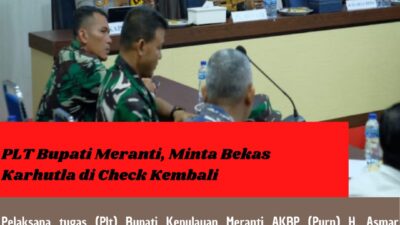PLT Bupati Meranti, Minta Bekas Karhutla di Check Kembali