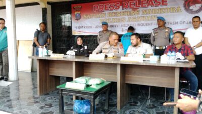 Tergiur Upah 20 Juta, Warga Asahan di Cokok Satreskrim Narkoba Polres Asahan