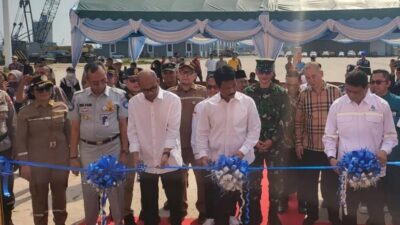 Wakil Ketua III DPRD Batam Hadiri Lauching Pelayaran Perdana KM DLN