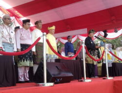 Bersama Anggota DPRD Natuna, Daeng Amhar Ikuti Upacara HUT Natuna Ke 24