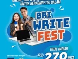 BRI Gelar BRI Write Fest 2023 dan Kembali Buka Fellowship Journalism 2024