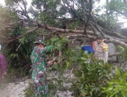 Natuna di Terjang Cuaca Ektrim, Kapolres Turunkan Personil