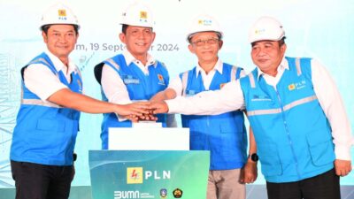 Gubernur Ansar Resmikan Pengoperasian Tower Crossing di Kawasan Pesisir Batam, Bintan, dan Lingga
