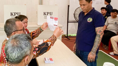 Deputi Kominfo Kemenko Polkam Apresiasi Kelancaran Proses Pemungutan Suara di Jakarta