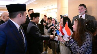 Antusiasnya Diaspora Indonesia Sambut Presiden Prabowo di Washington DC