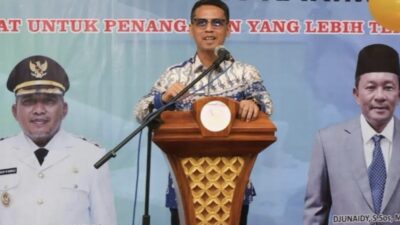 Bupati Karimun Menghadiri Launching CKG di Puskesmas Meral