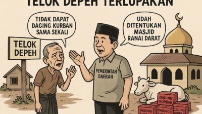 Telok Depeh Terlupakan, Satu Kampung di Natuna Tidak Dapat Daging Korban