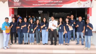 128 Siswa SMA Kristen Tabgha Batam Ikuti Field Trip Literasi Digital di Pemko Batam