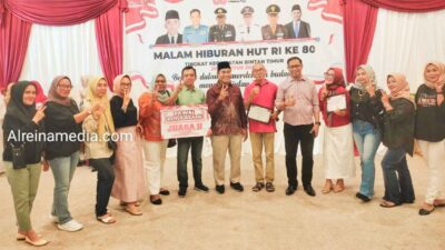Bravo, Sentuhan Tangan Camat Bintan Timur Tutup Malam Puncak Sempena Kemerdekaan