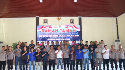 Ngopi Bareng Kapolres, Jurnalis dan Polisi Sepakat Jaga Natuna