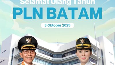 “Selamat ulang tahun ke-25 PLN Batam
