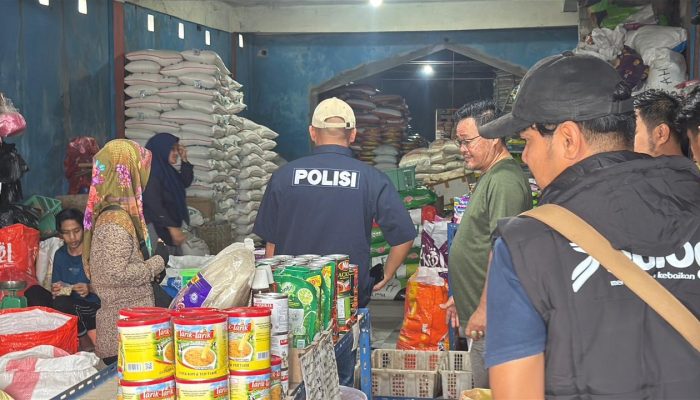 Polres Natuna Gerebek Pasar Beras, Ini Hasilnya