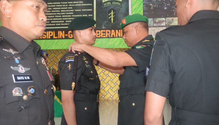 Letkol Inf Yudi Satria Prabowo Sah Komandoi Batalyon Raider Khusus 136 Tuah Sakti