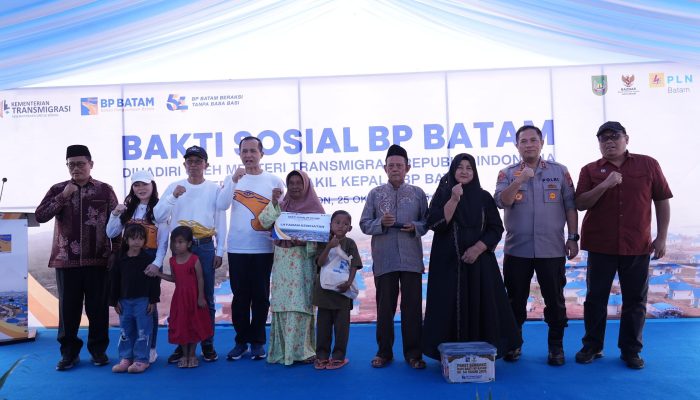 Pererat Kebersamaan, BP Batam Gelar Bakti Sosial di Kawasan Rempang Eco-City